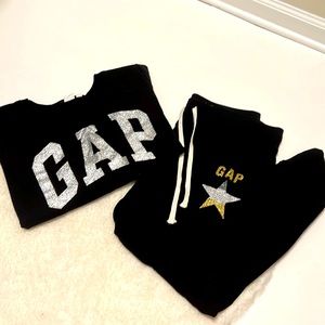 GAP Jogger Set - Sparkle Star Sweatsuit